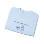 My kids think I'm Cool, Embroidered Sweatshirt