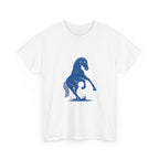 Blue Lusitano Horse T-Shirt