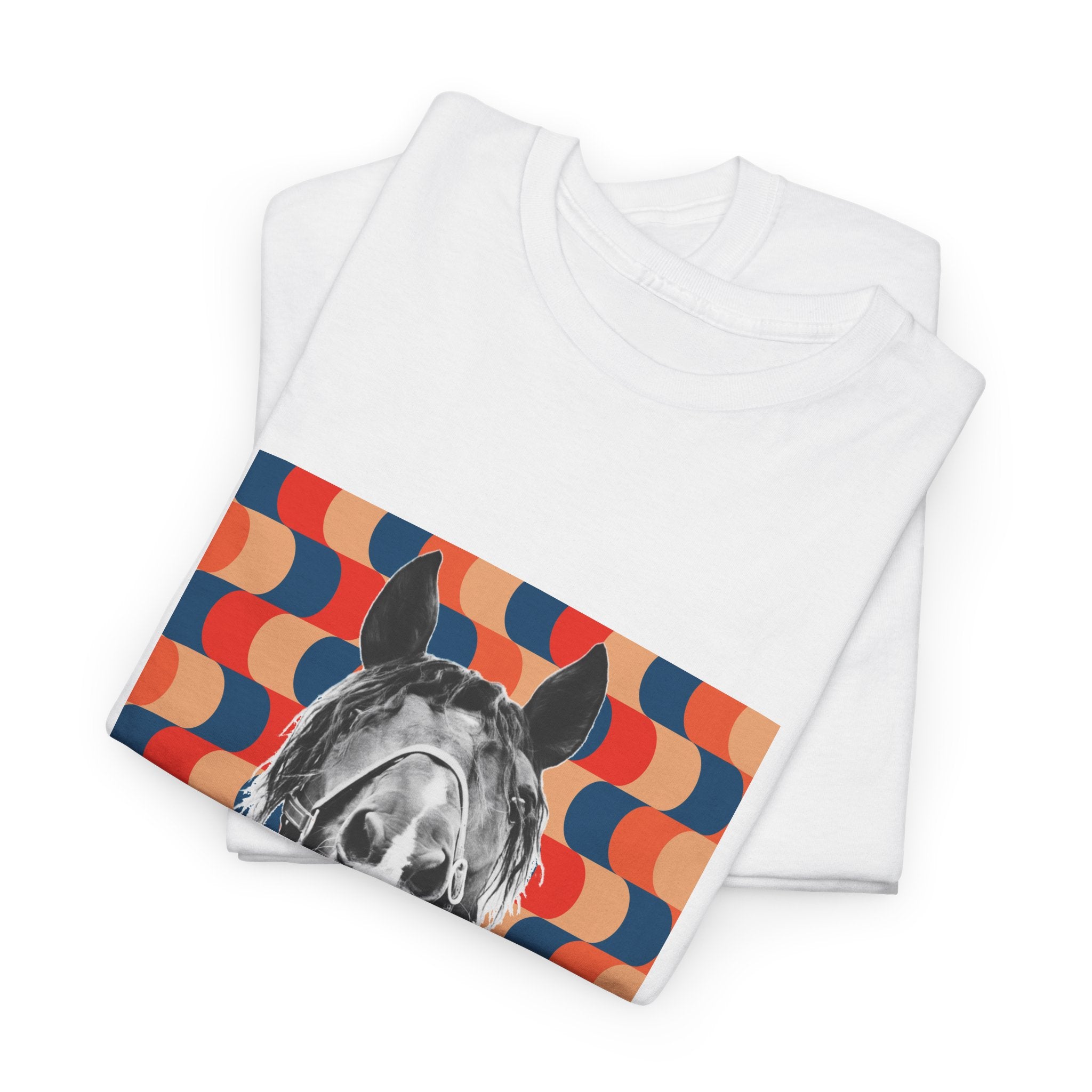 Hay There, Bauhaus Horse T-Shirt