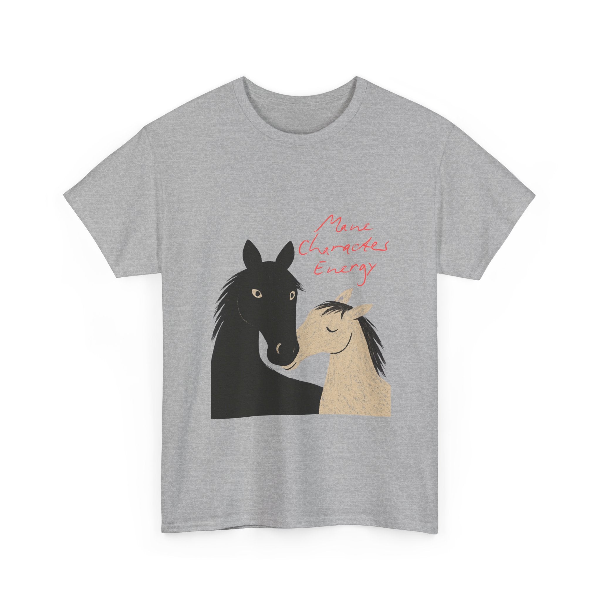 Mane Character Energy, Two Horses T-Shirt