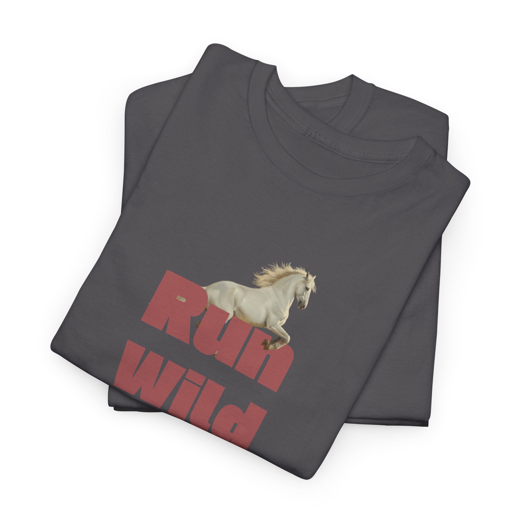 Run Wild, Graphic Horse T-Shirt