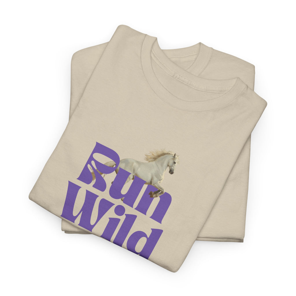 Run Wild, Horse Graphic T-Shirt