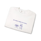 My kids think I'm Cool, Embroidered Sweatshirt