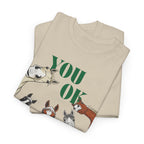 You Ok, Horse Felt Tip Art T-Shirt