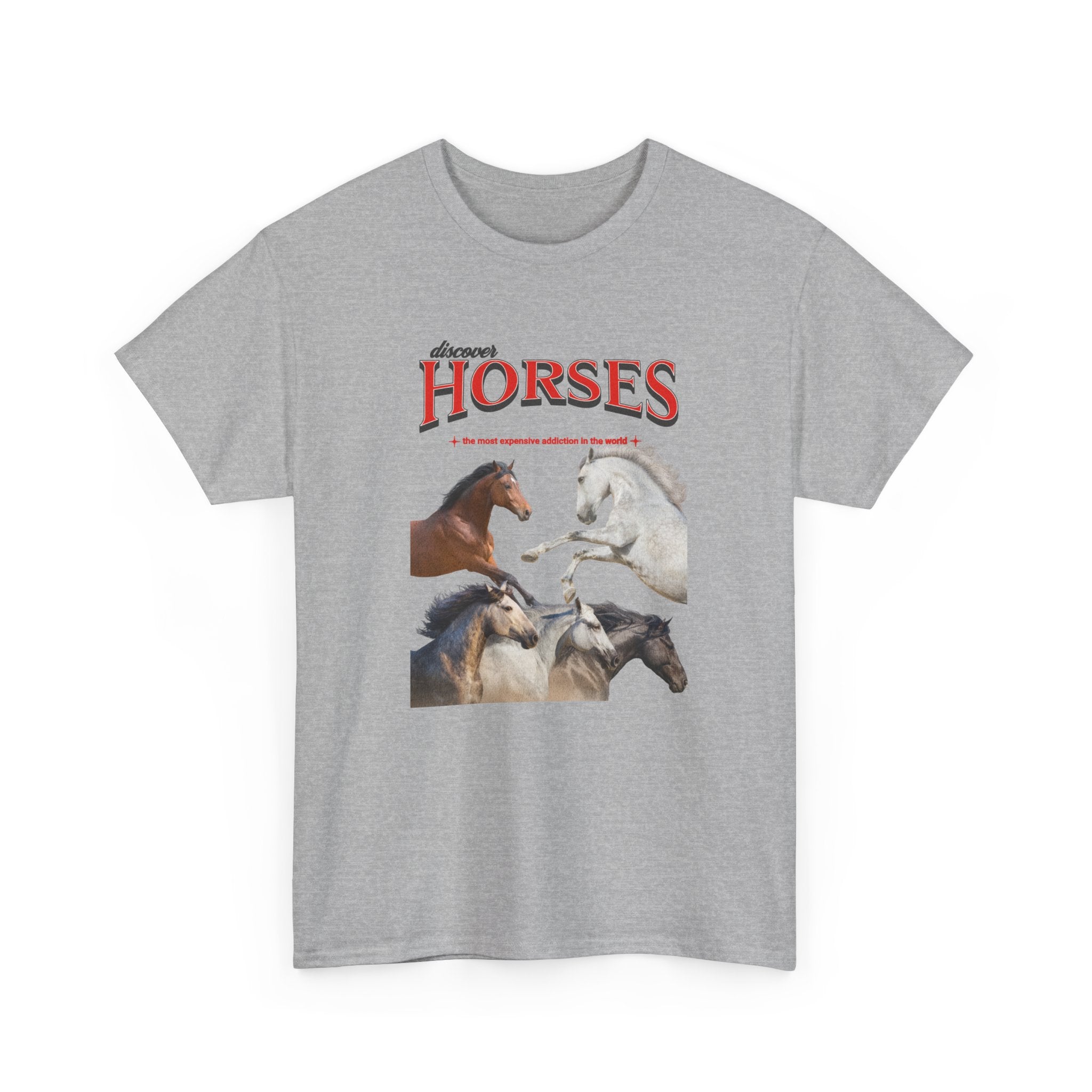 Horses - The most expensive addiction, Graphic T-Shirt