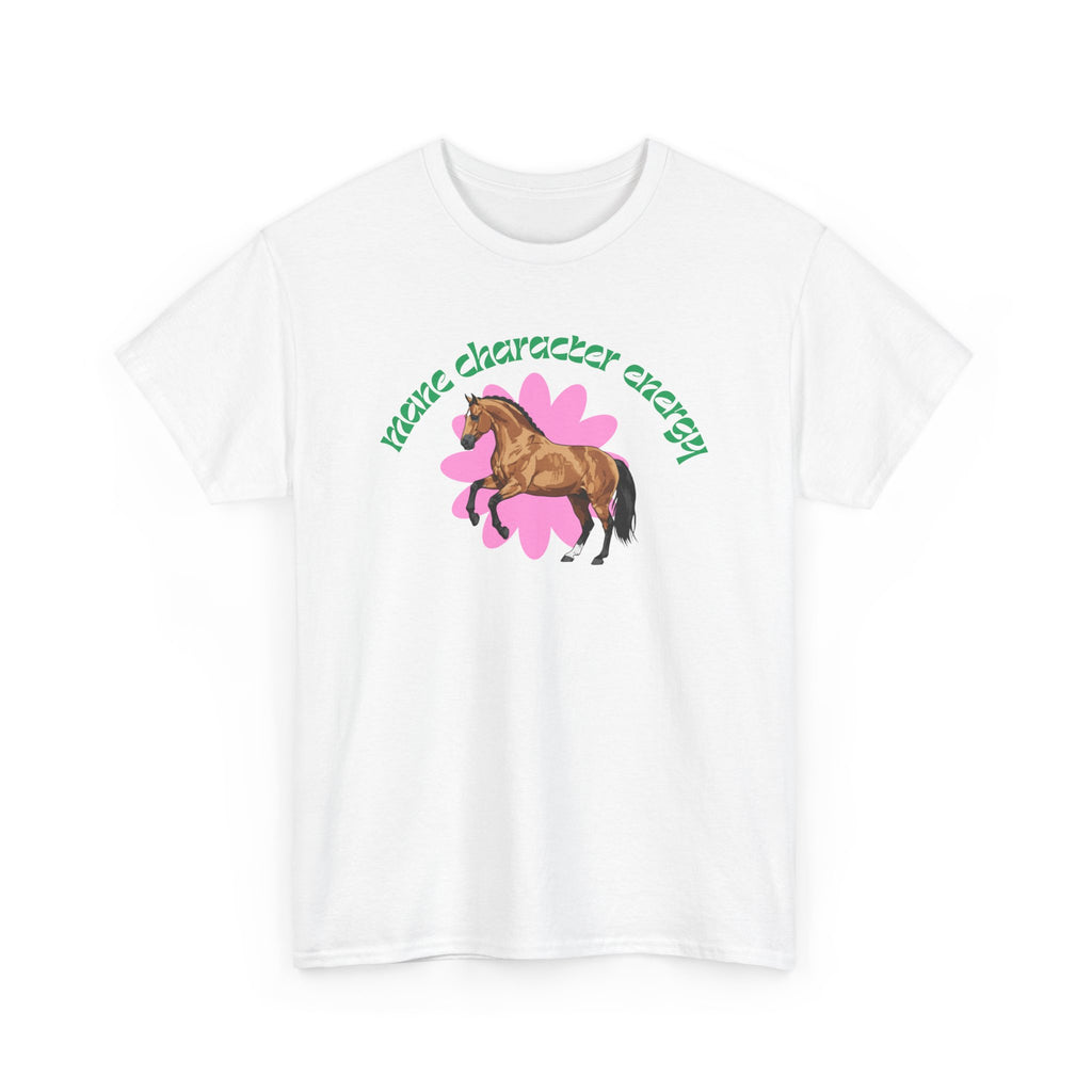 Mane Character Energy, Horse Graphic T-Shirt