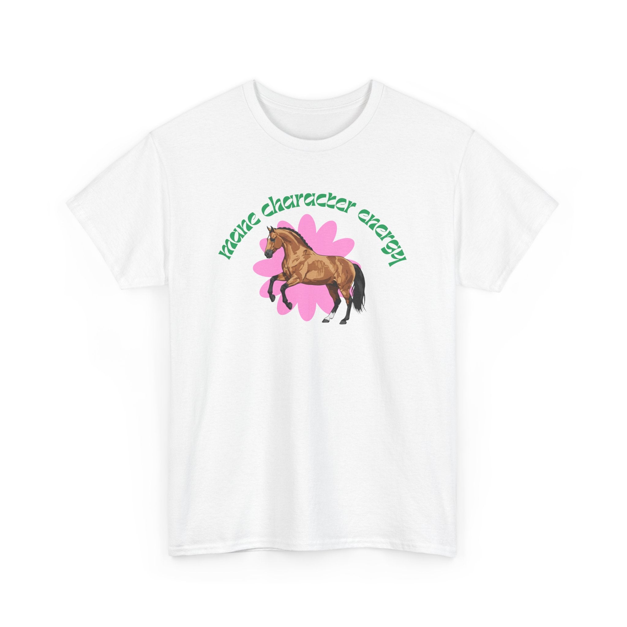 Mane Character Energy, Horse Graphic T-Shirt