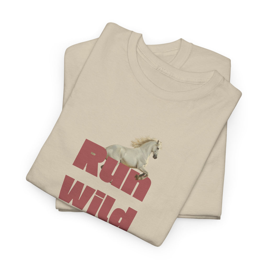 Run Wild, Graphic Horse T-Shirt