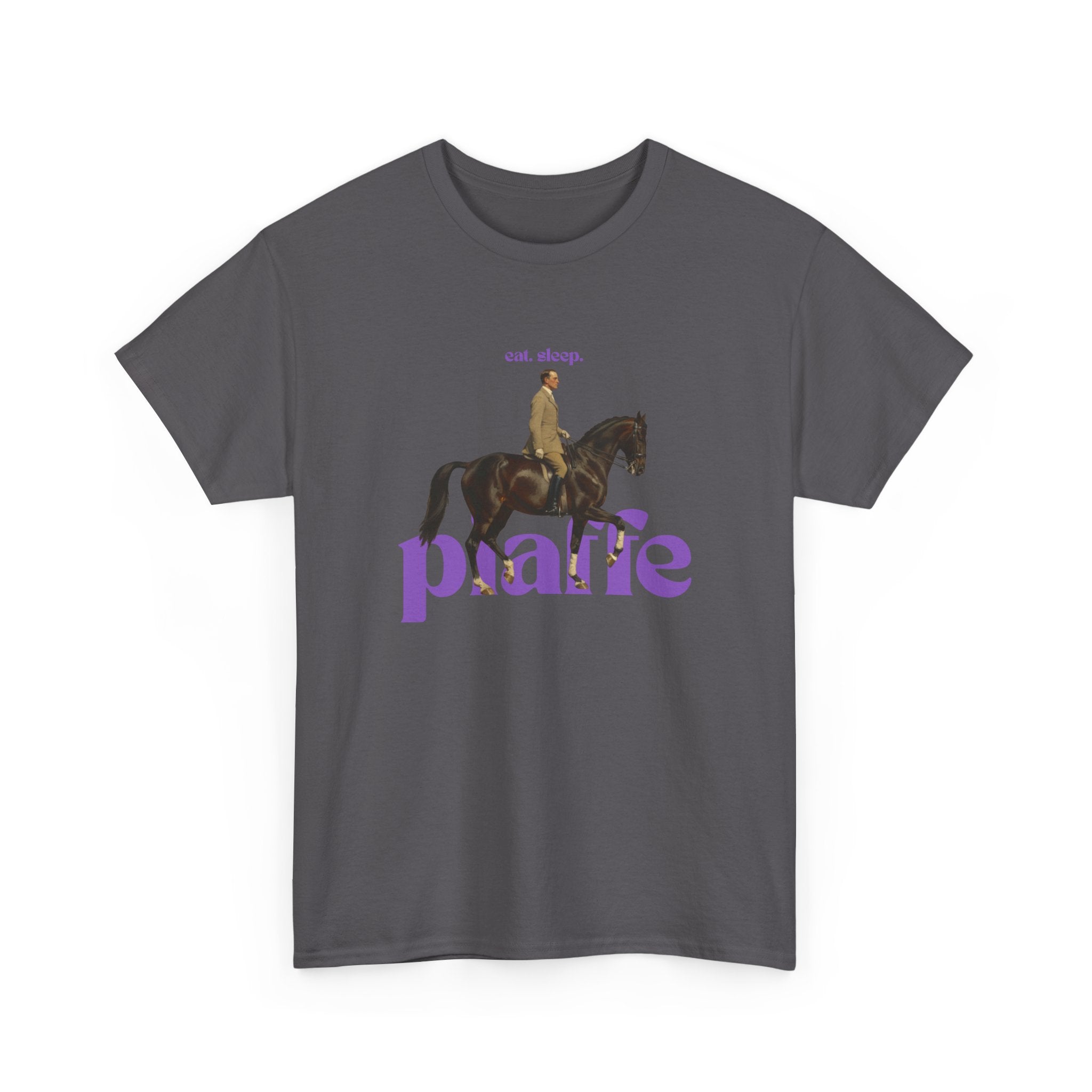 Eat, Sleep, Piaffe, Rider & Horse Art T-Shirt