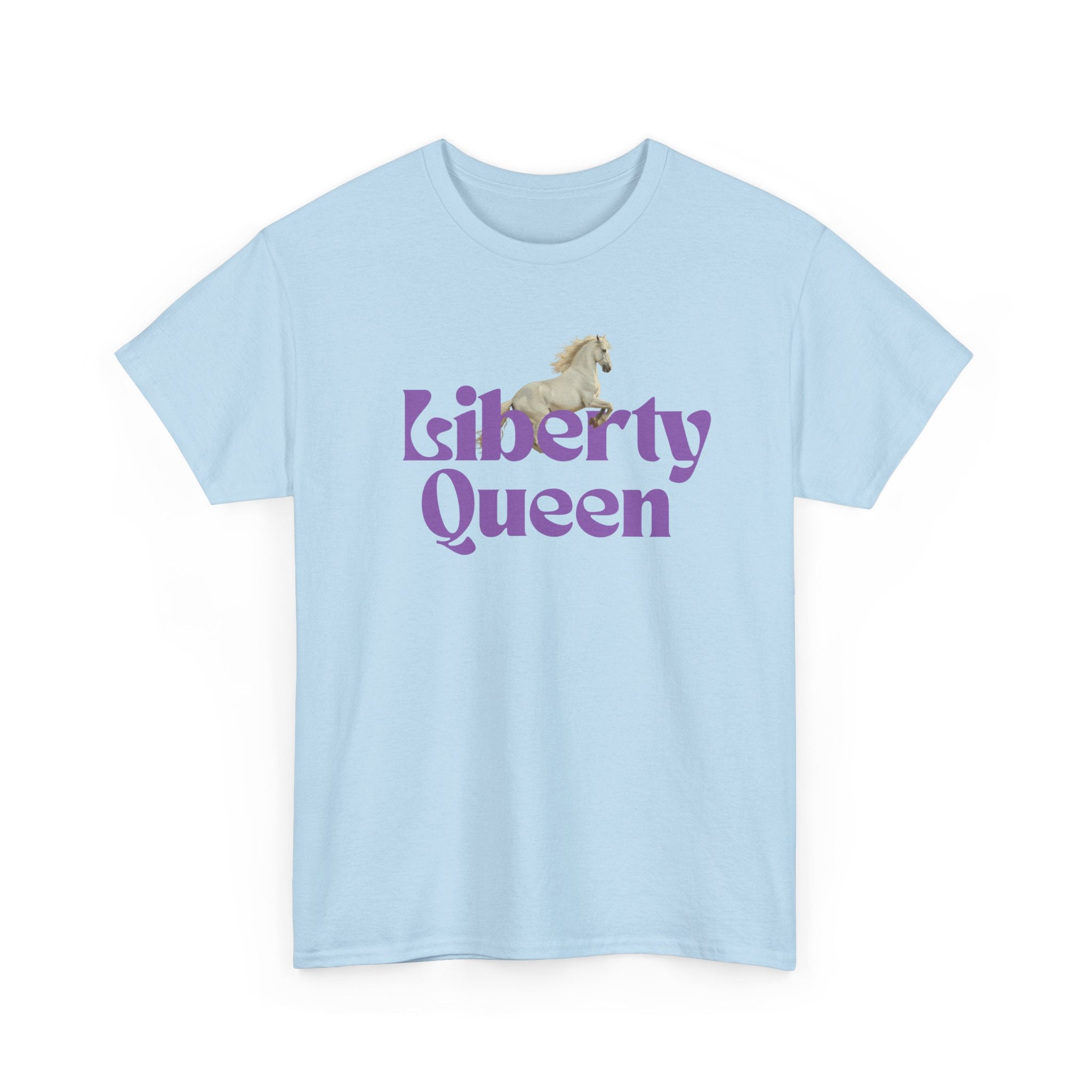 Liberty Queen, Y2K Horse Graphic T-Shirt