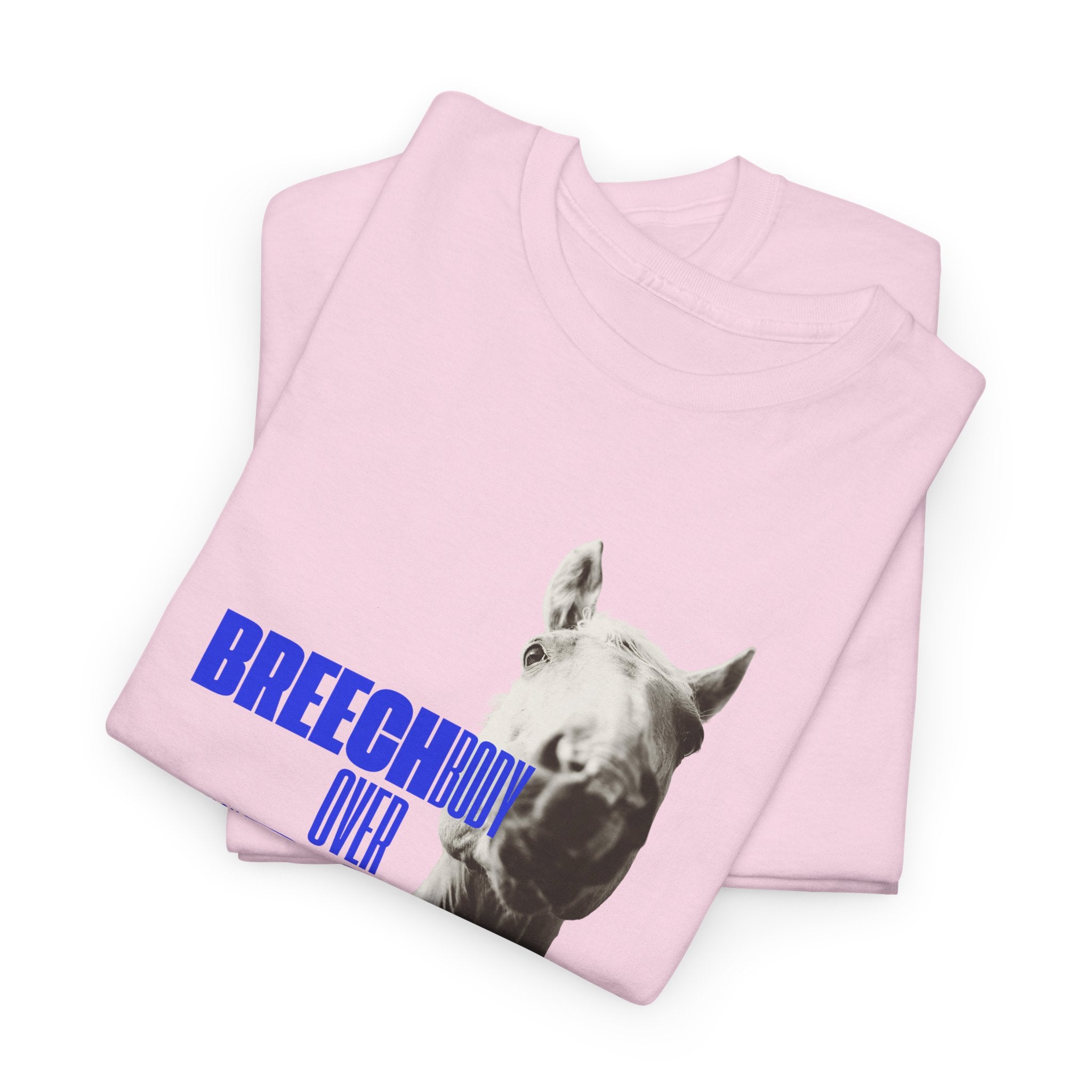Breech Body Over Beach Body, Horse Graphic T-Shirt
