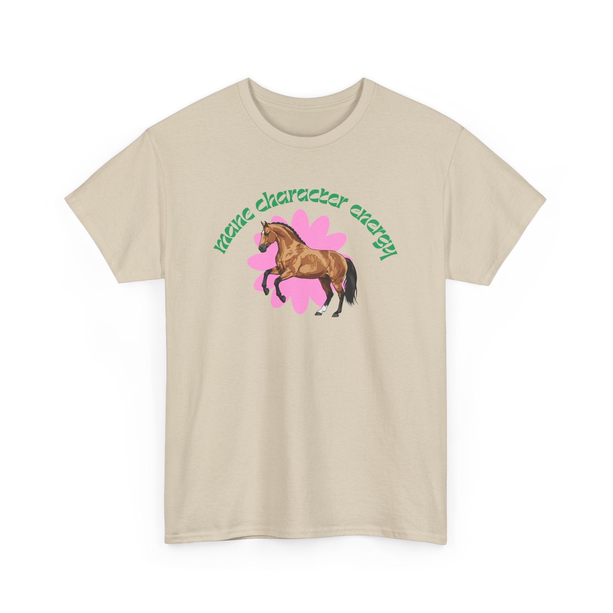 Mane Character Energy, Horse Graphic T-Shirt