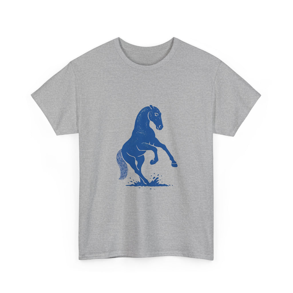 Blue Lusitano Horse T-Shirt