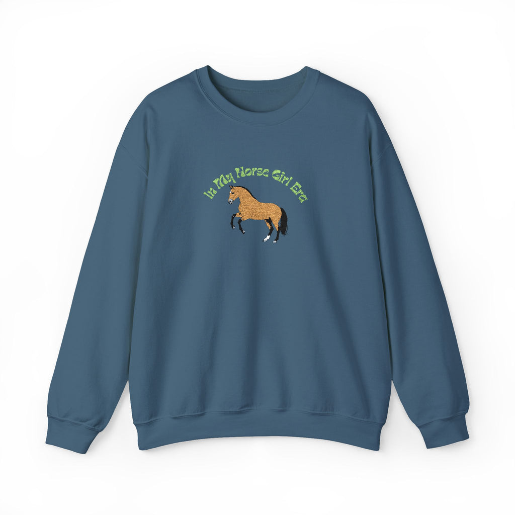 In my horse girl era, Embroidered Sweatshirt