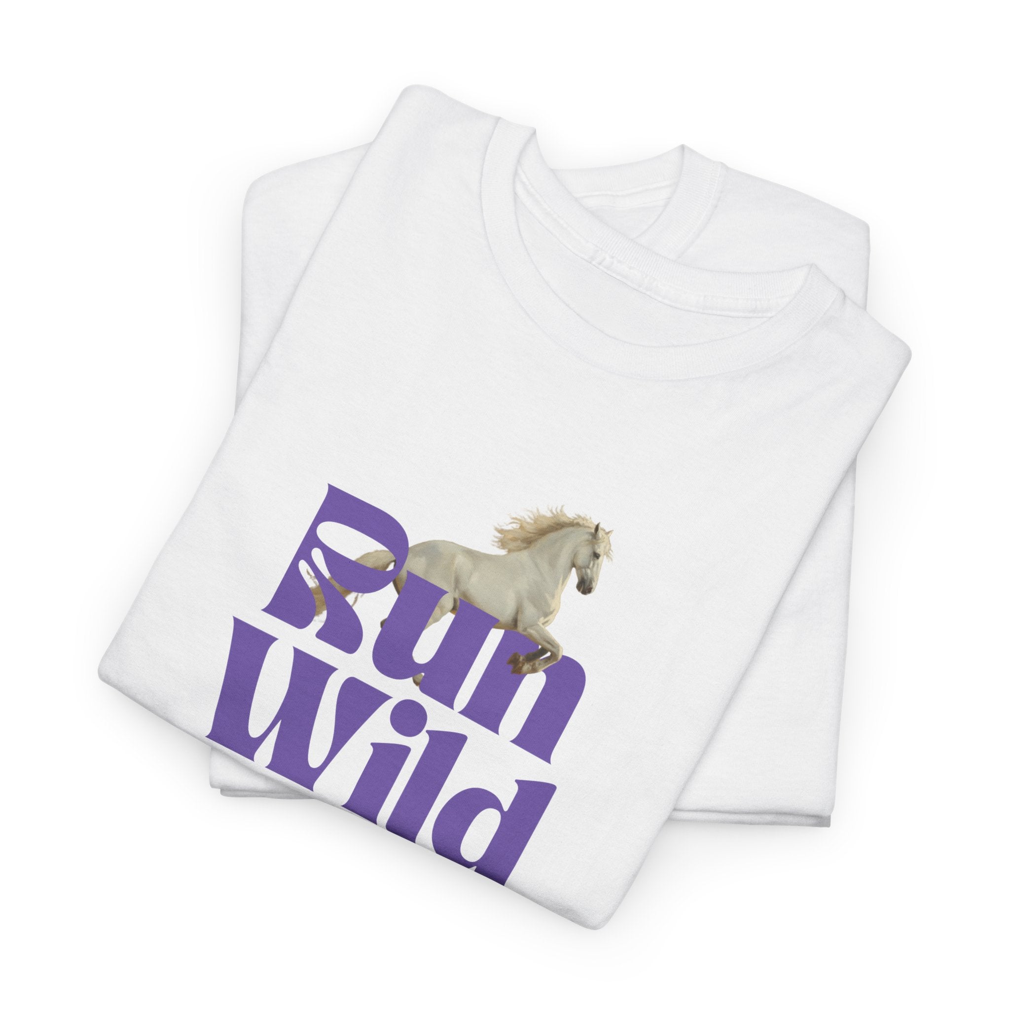 Run Wild, Horse Graphic T-Shirt