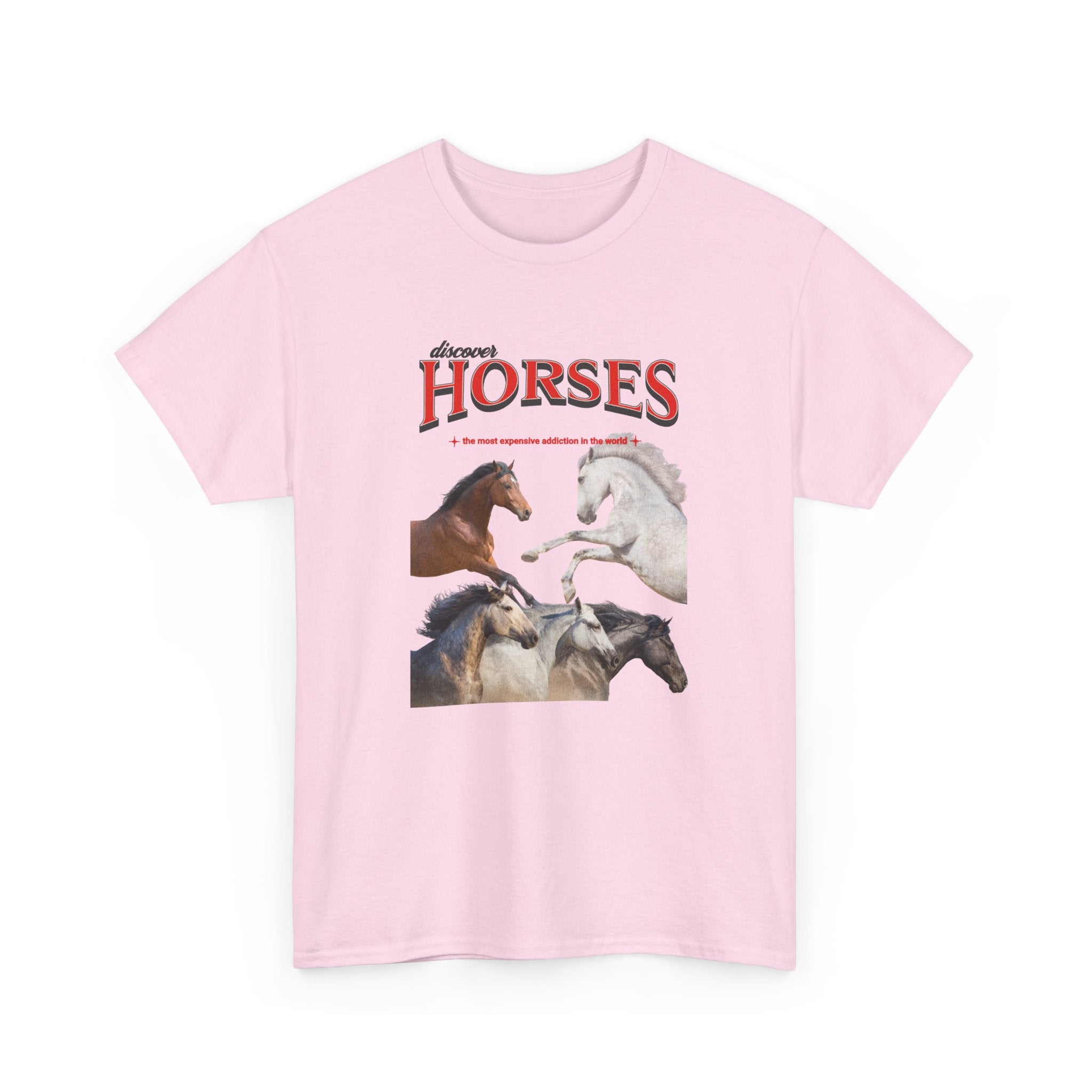 Horses - The most expensive addiction, Graphic T-Shirt