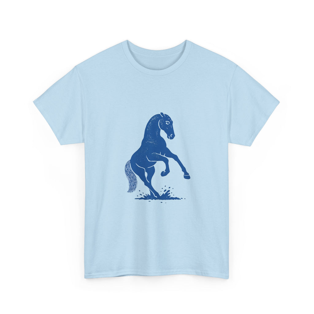Blue Lusitano Horse T-Shirt