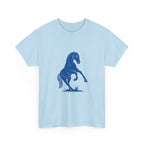 Blue Lusitano Horse T-Shirt