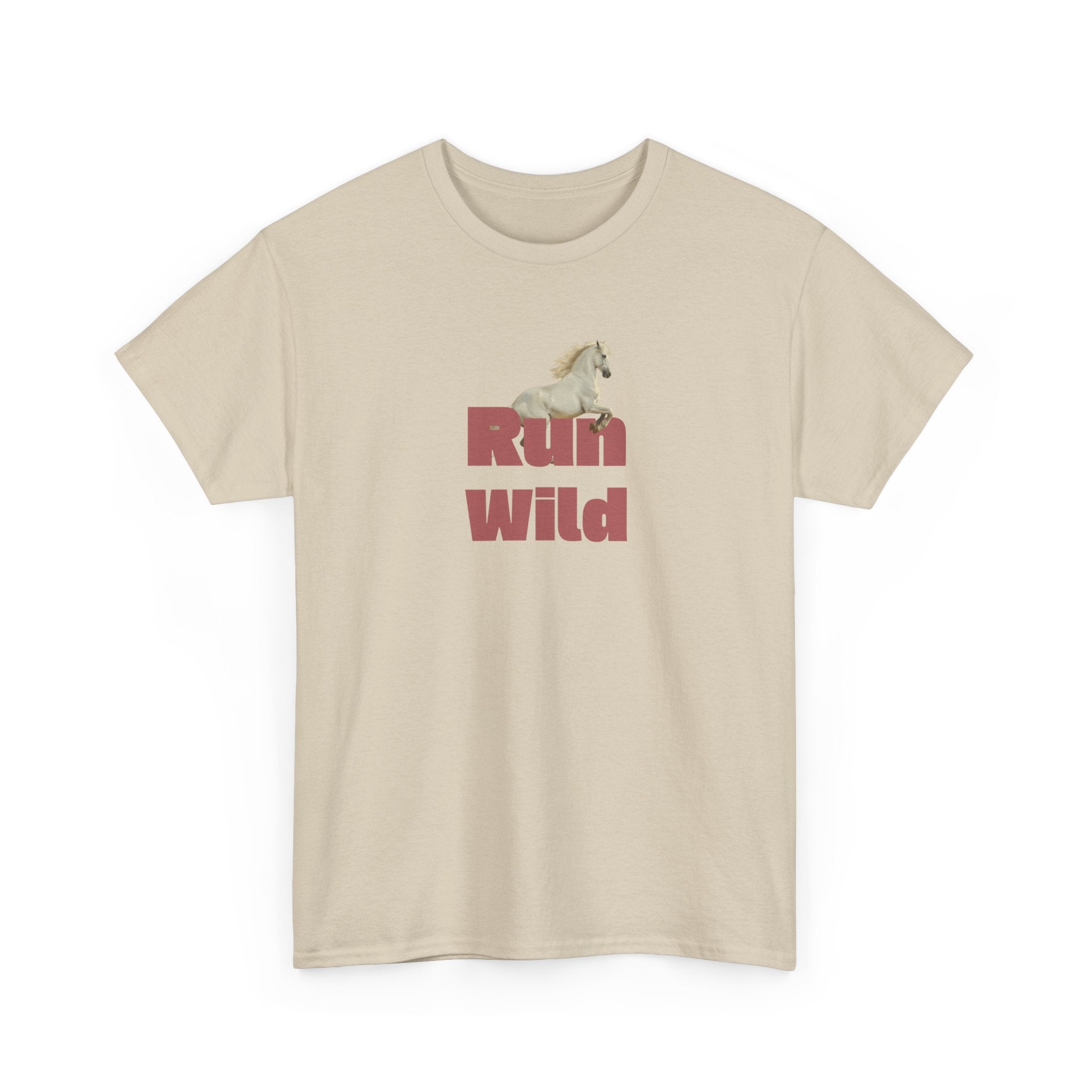 Run Wild, Graphic Horse T-Shirt