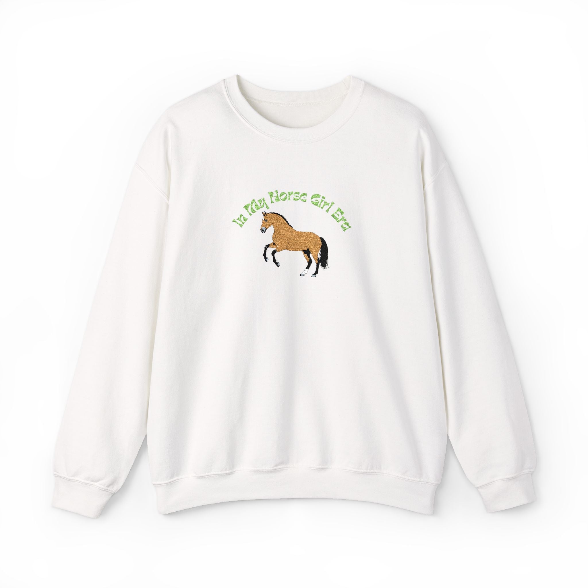 In my horse girl era, Embroidered Sweatshirt