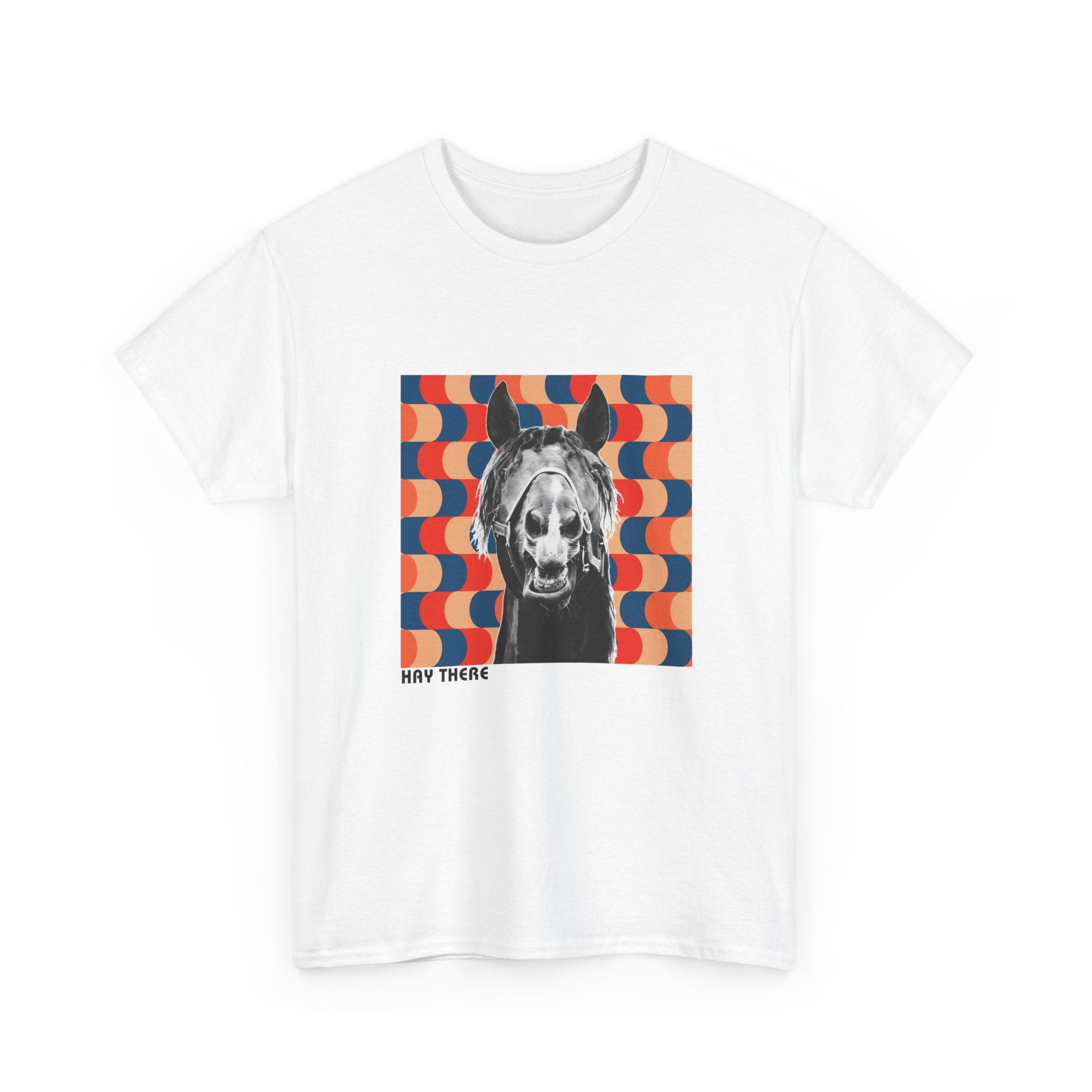 Hay There, Bauhaus Horse T-Shirt