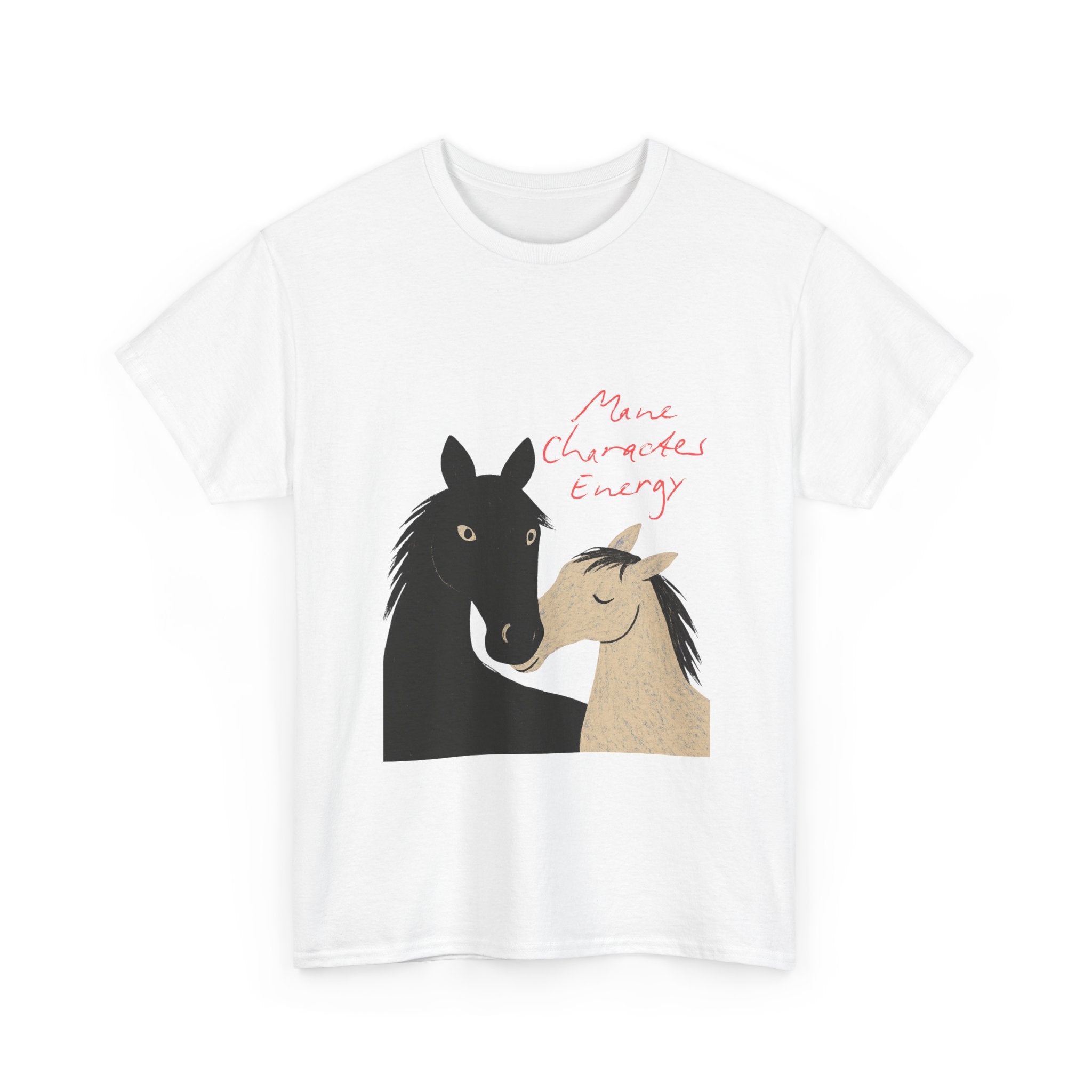 Mane Character Energy, Two Horses T-Shirt