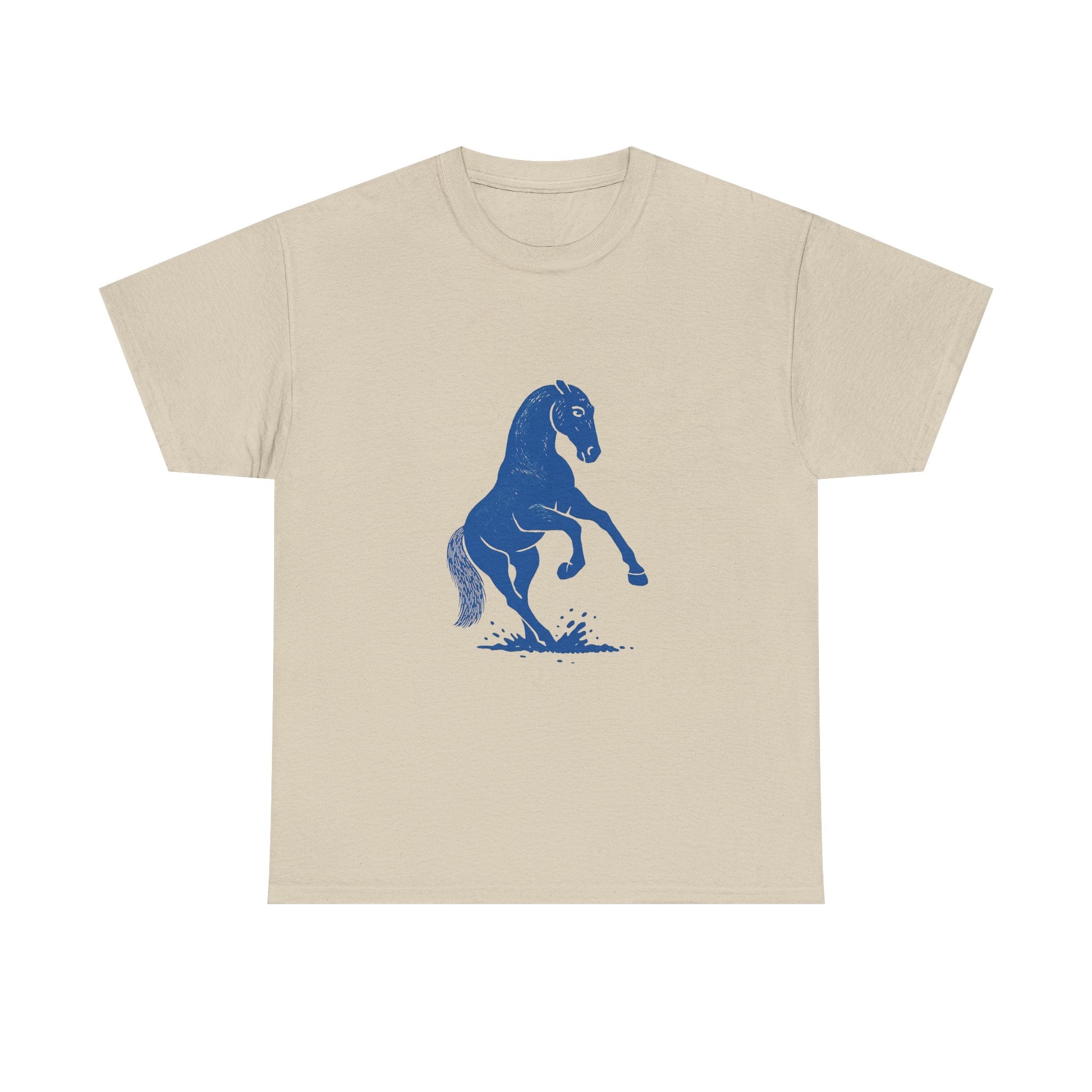 Blue Lusitano Horse T-Shirt
