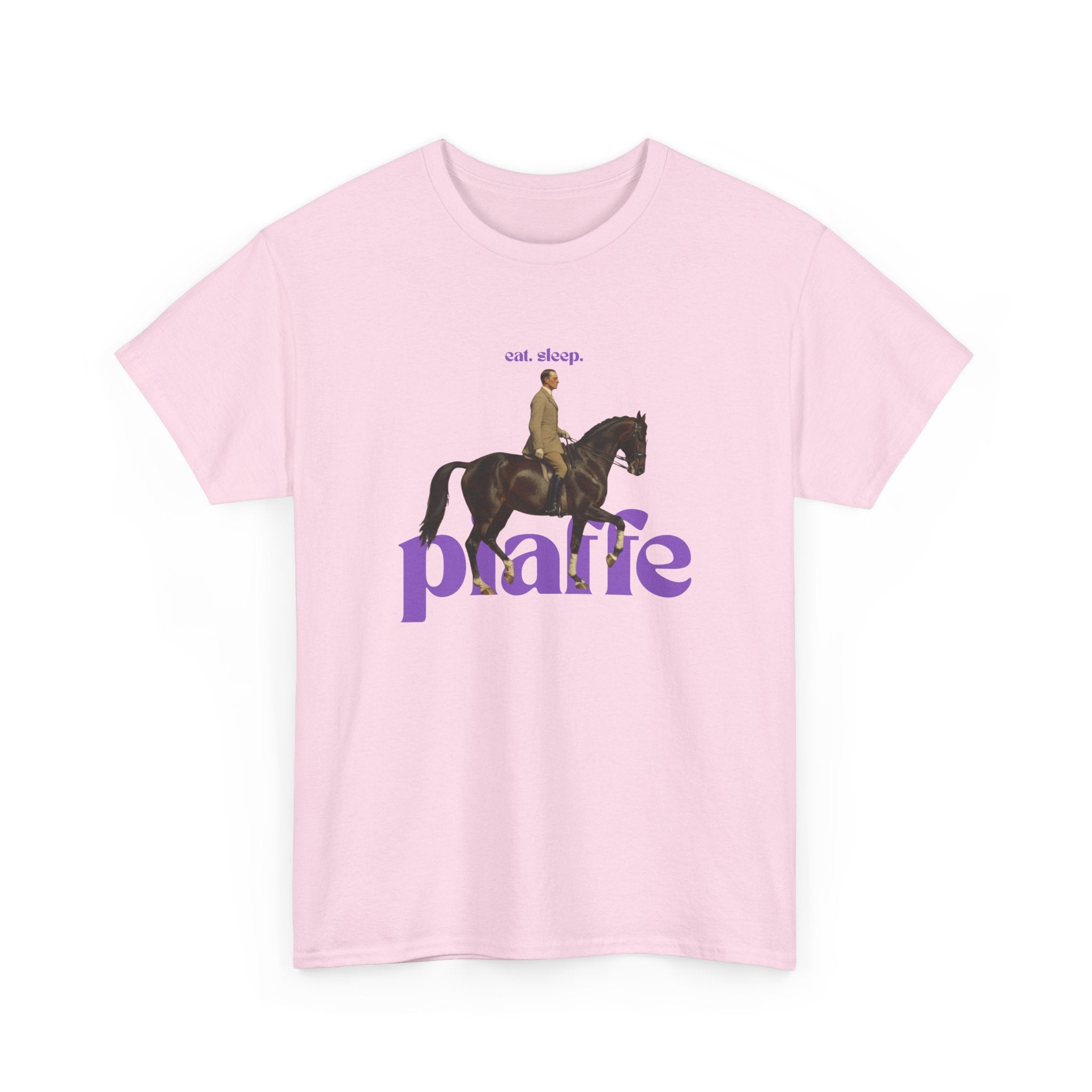 Eat, Sleep, Piaffe, Rider & Horse Art T-Shirt