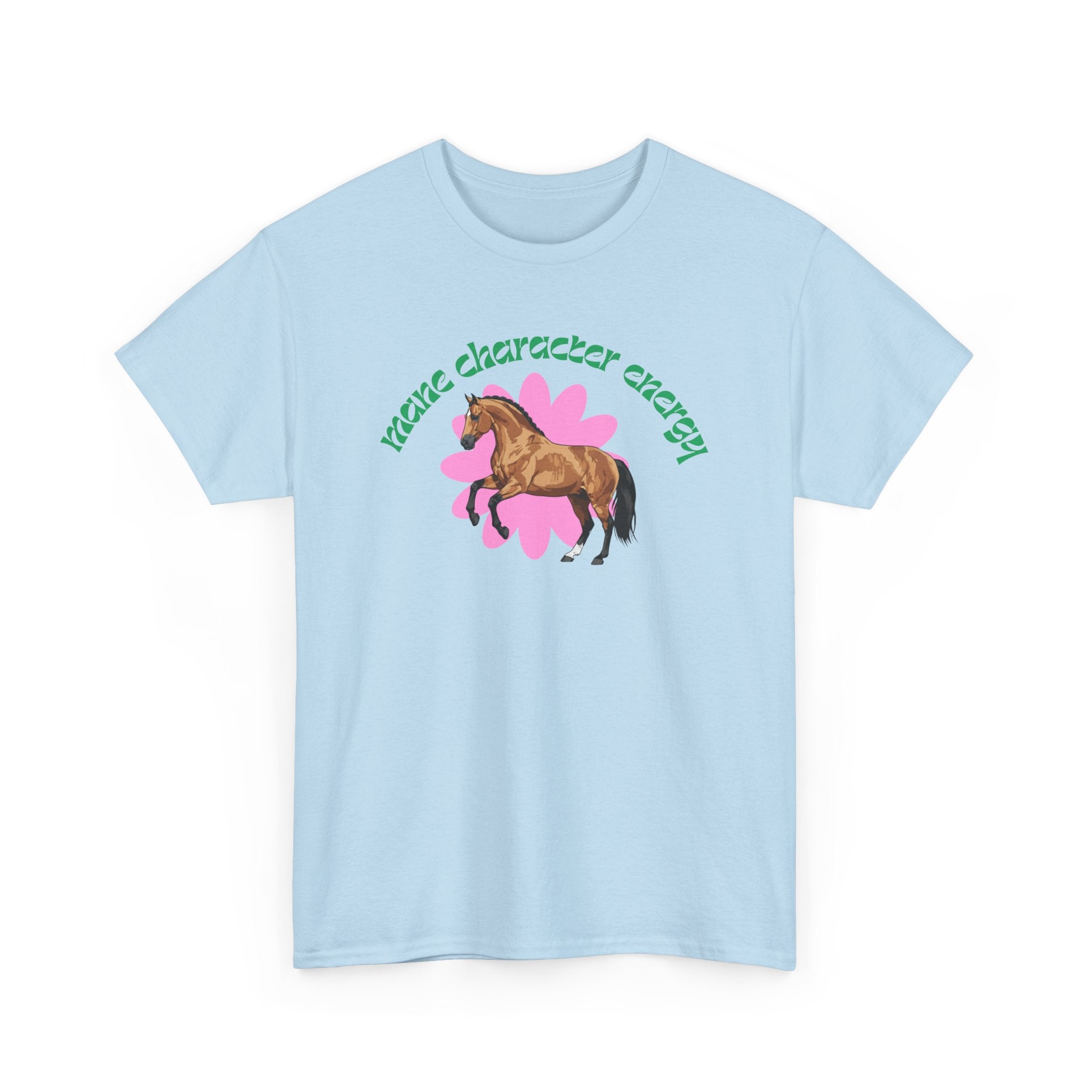 Mane Character Energy, Horse Graphic T-Shirt
