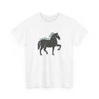 Eat, Sleep, Piaffe, T-Shirt Black Horse Design