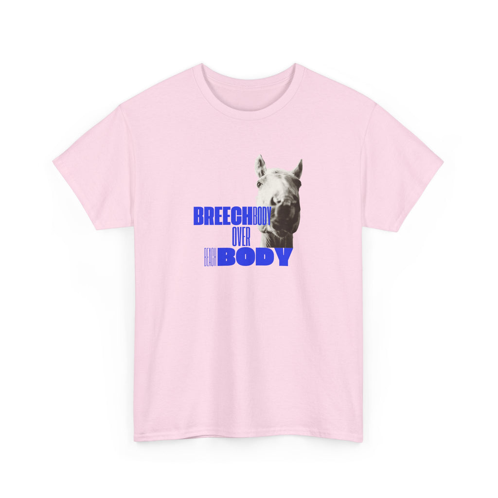 Breech Body Over Beach Body, Horse Graphic T-Shirt