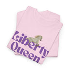 Liberty Queen, Y2K Horse Graphic T-Shirt