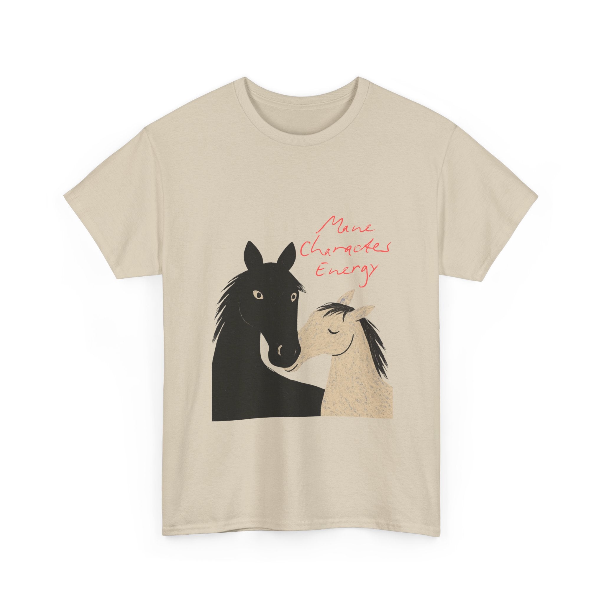 Mane Character Energy, Two Horses T-Shirt
