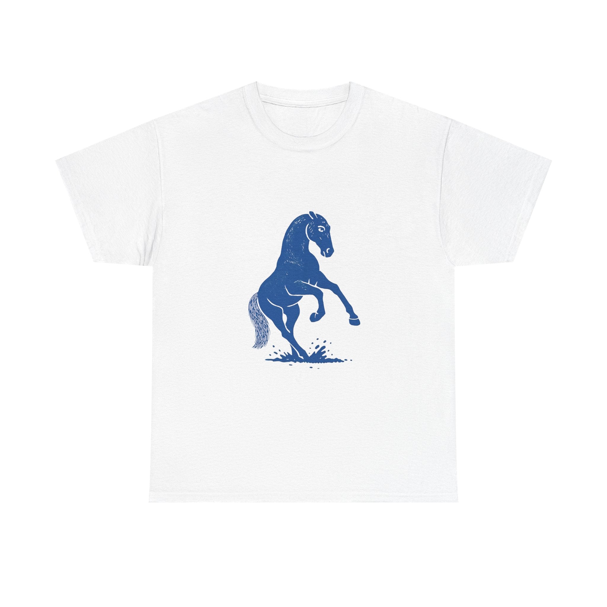 Blue Lusitano Horse T-Shirt