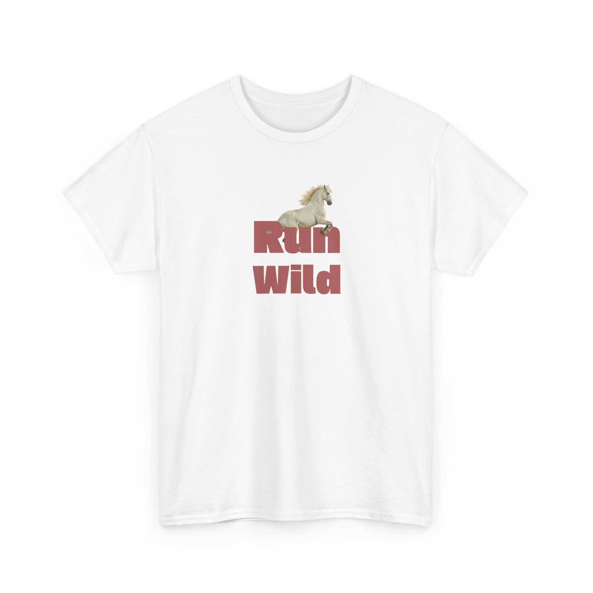 Run Wild, Graphic Horse T-Shirt