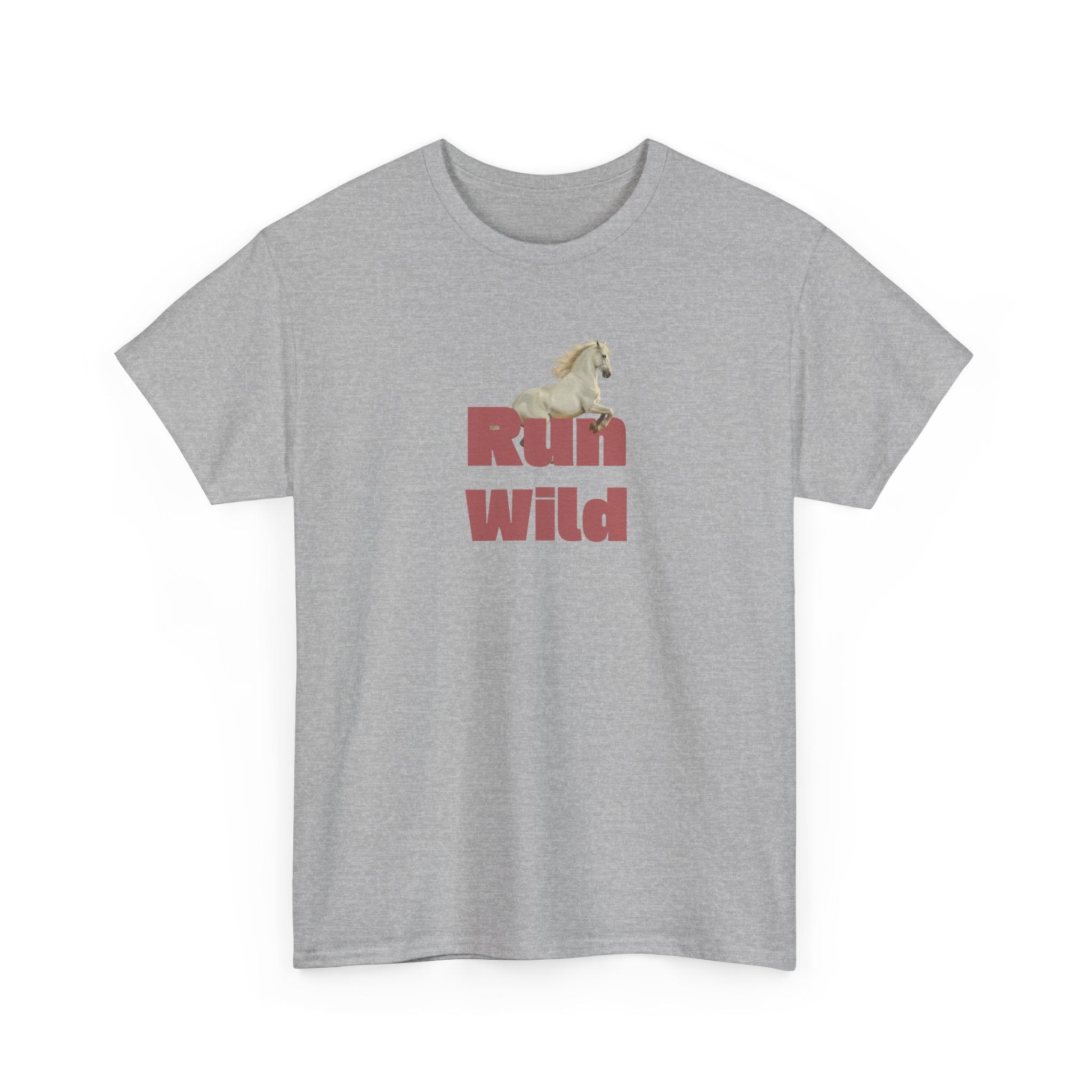 Run Wild, Graphic Horse T-Shirt