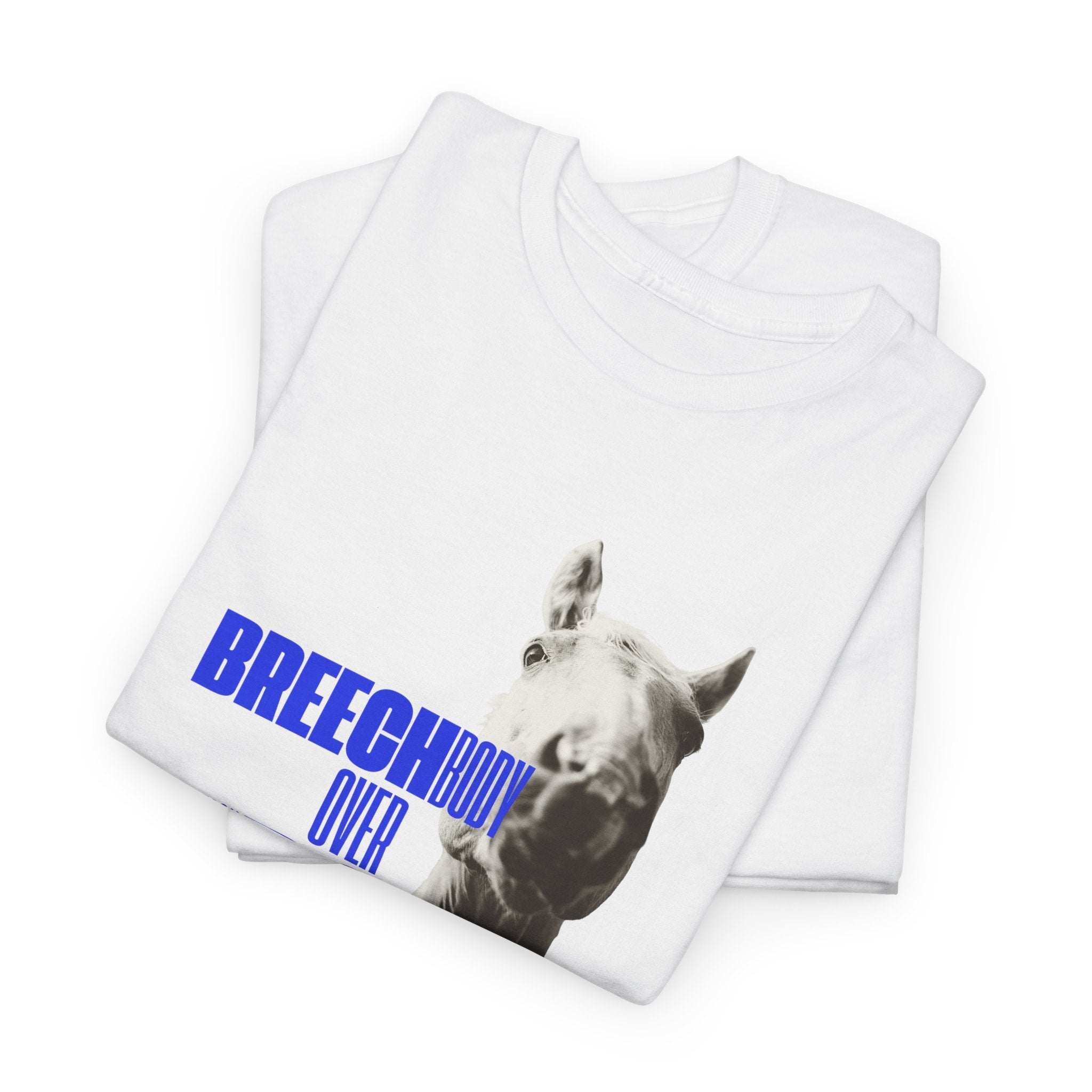 Breech Body Over Beach Body, Horse Graphic T-Shirt