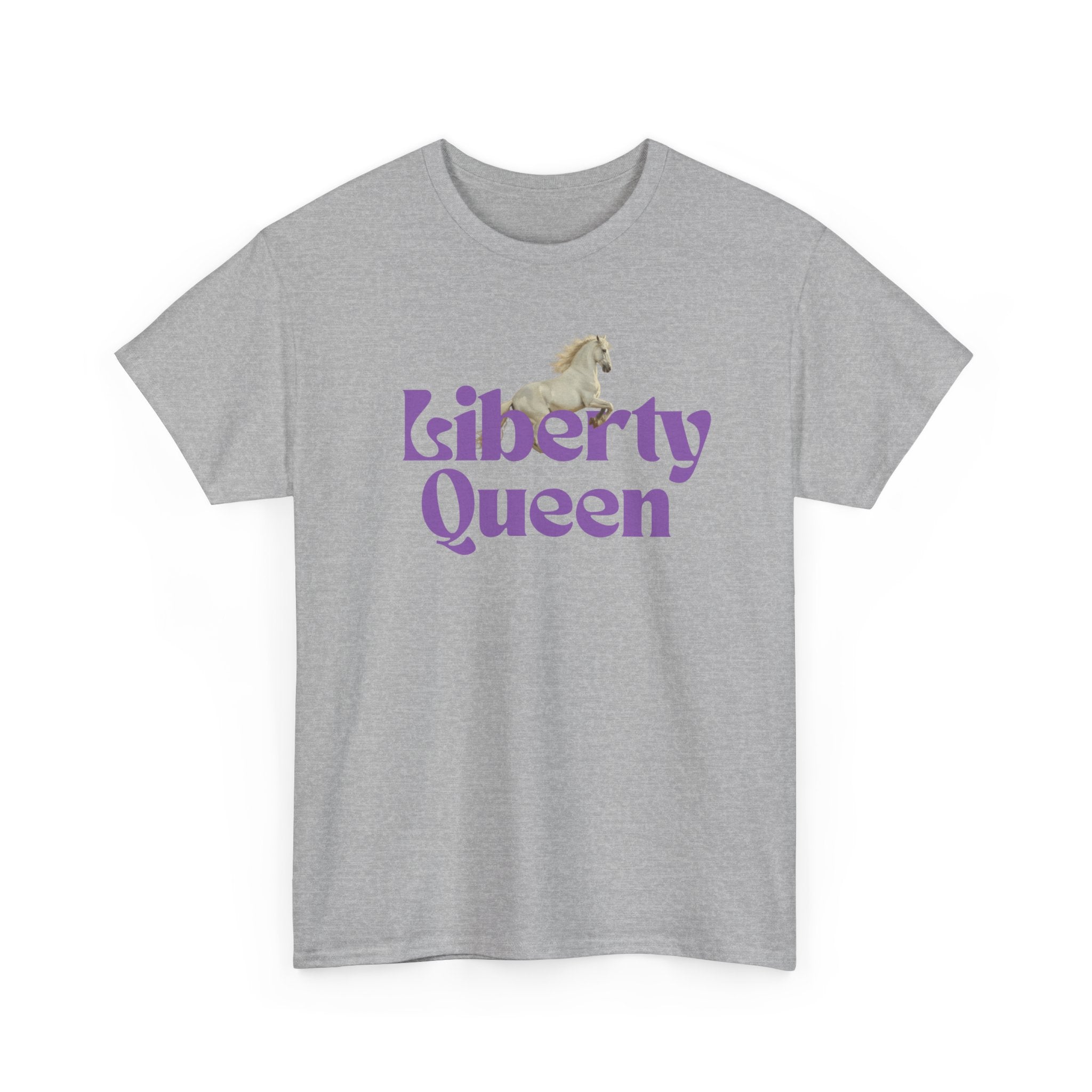 Liberty Queen, Y2K Horse Graphic T-Shirt