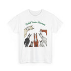 Hold Your Horses, Horse Felt Tip Art T-Shirt