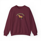 In my horse girl era, Besticktes Sweatshirt

