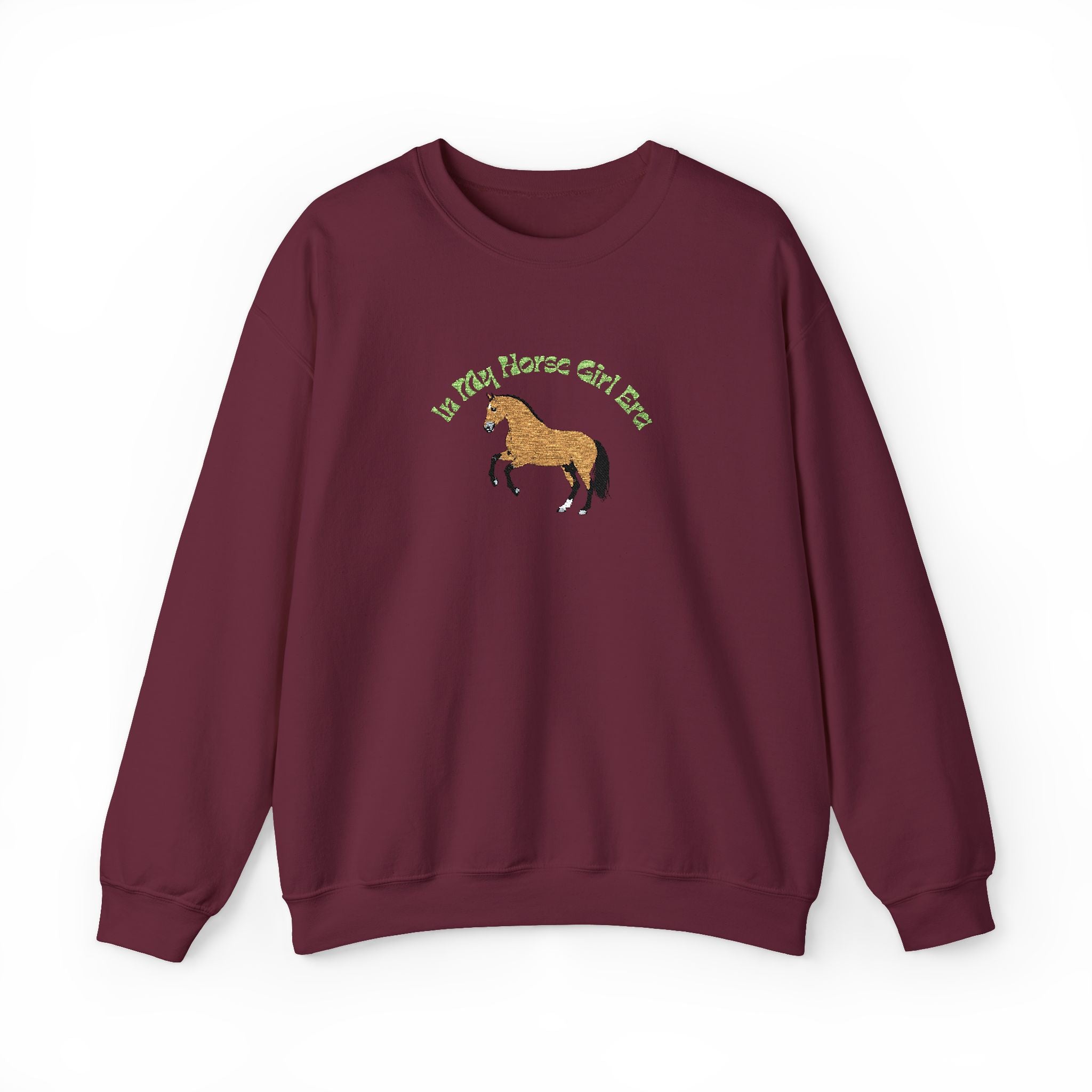 In my horse girl era, Embroidered Sweatshirt