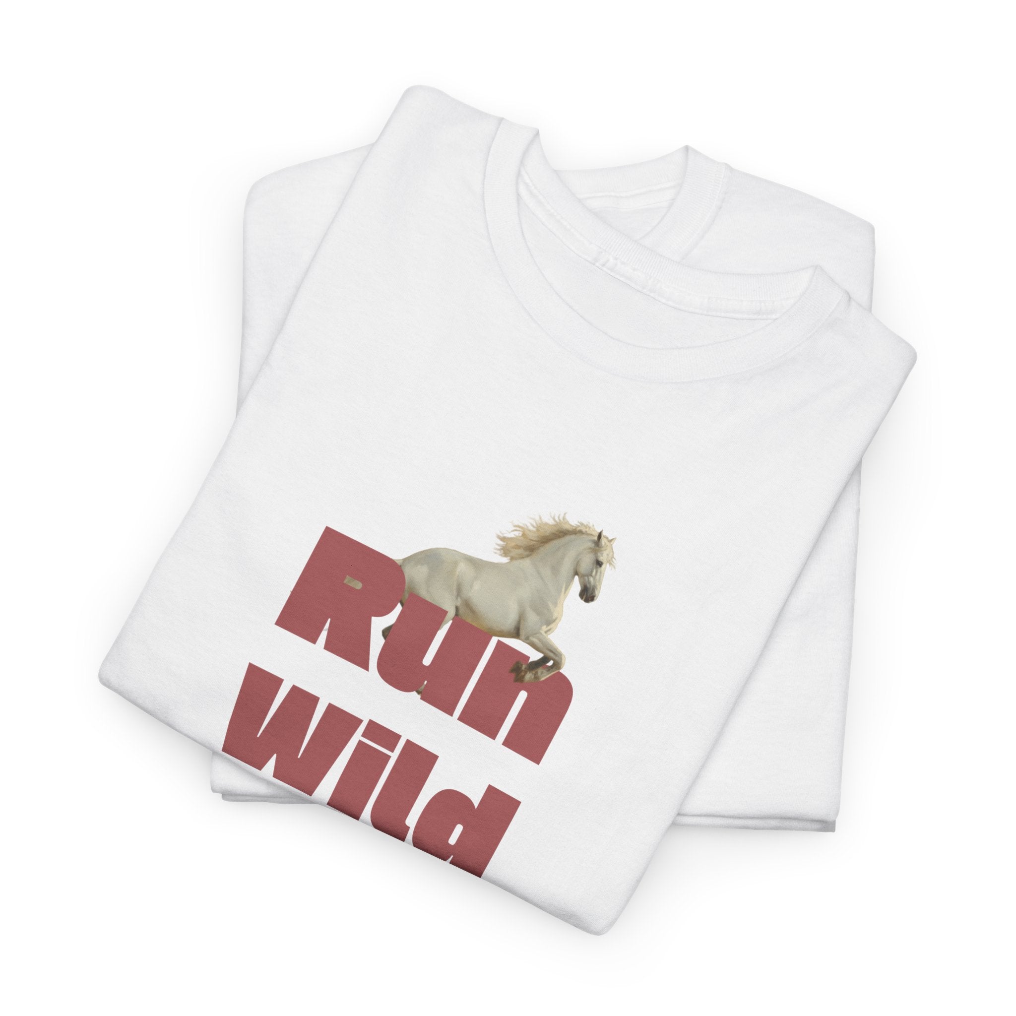 Run Wild, Graphic Horse T-Shirt