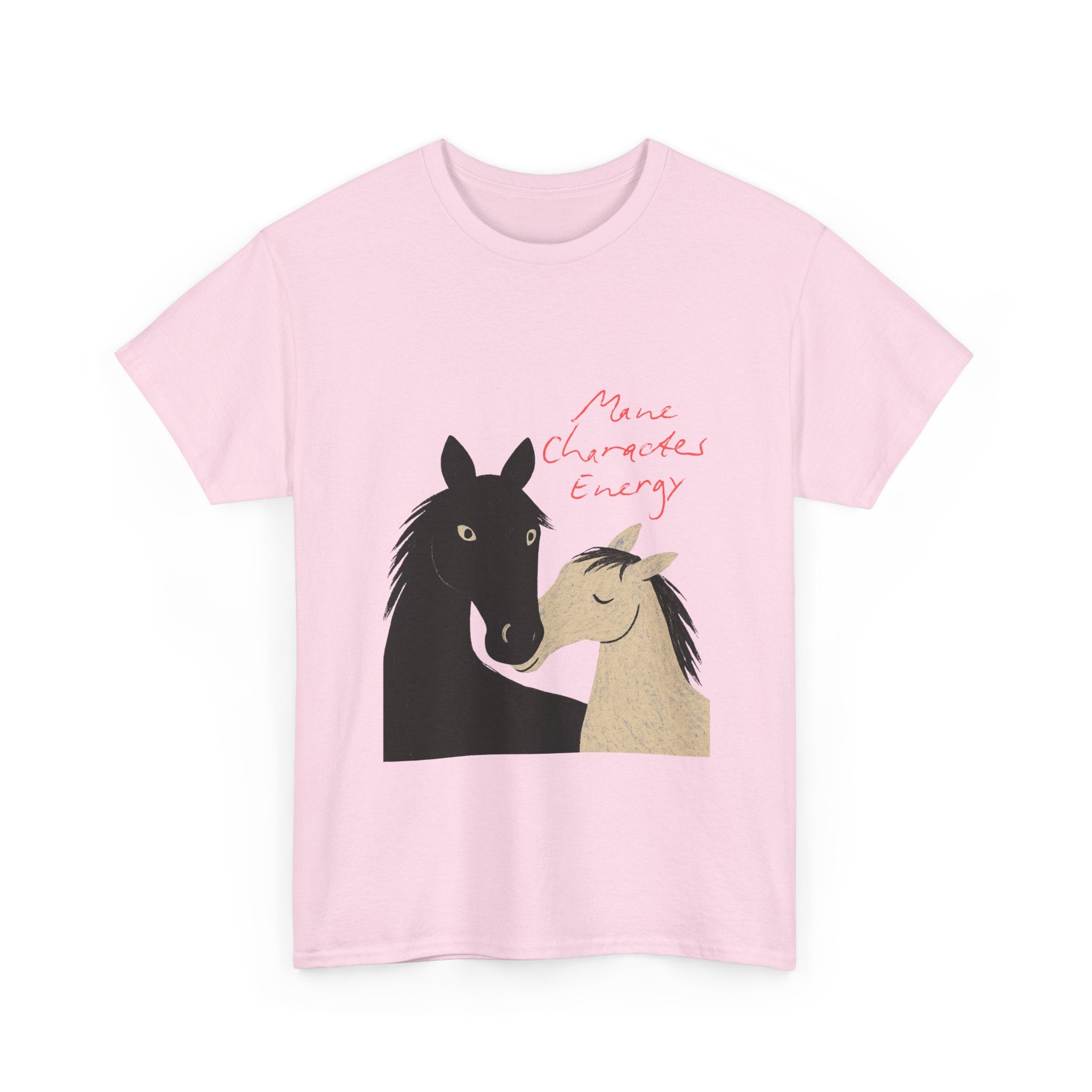 Mane Character Energy, Two Horses T-Shirt