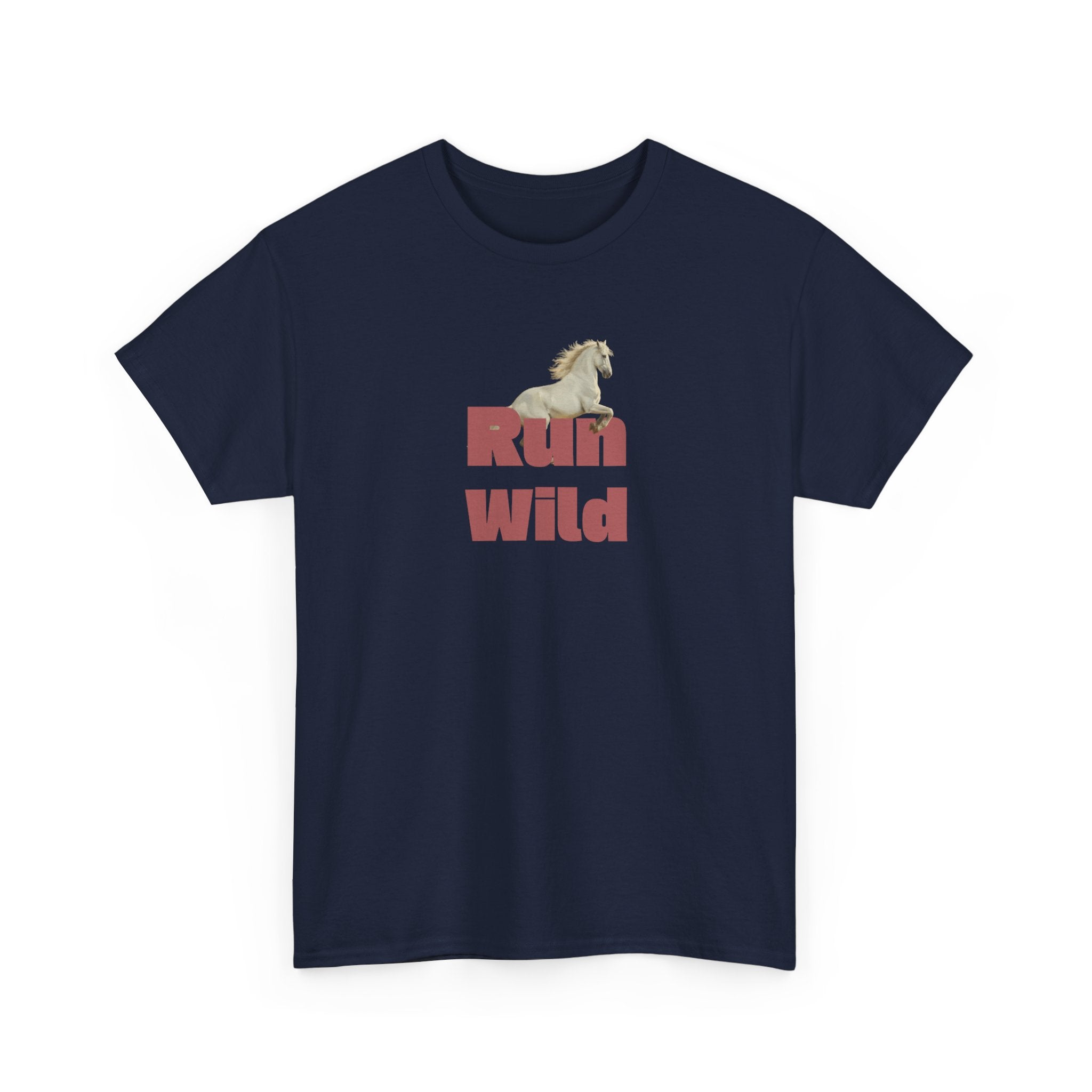 Run Wild, Graphic Horse T-Shirt