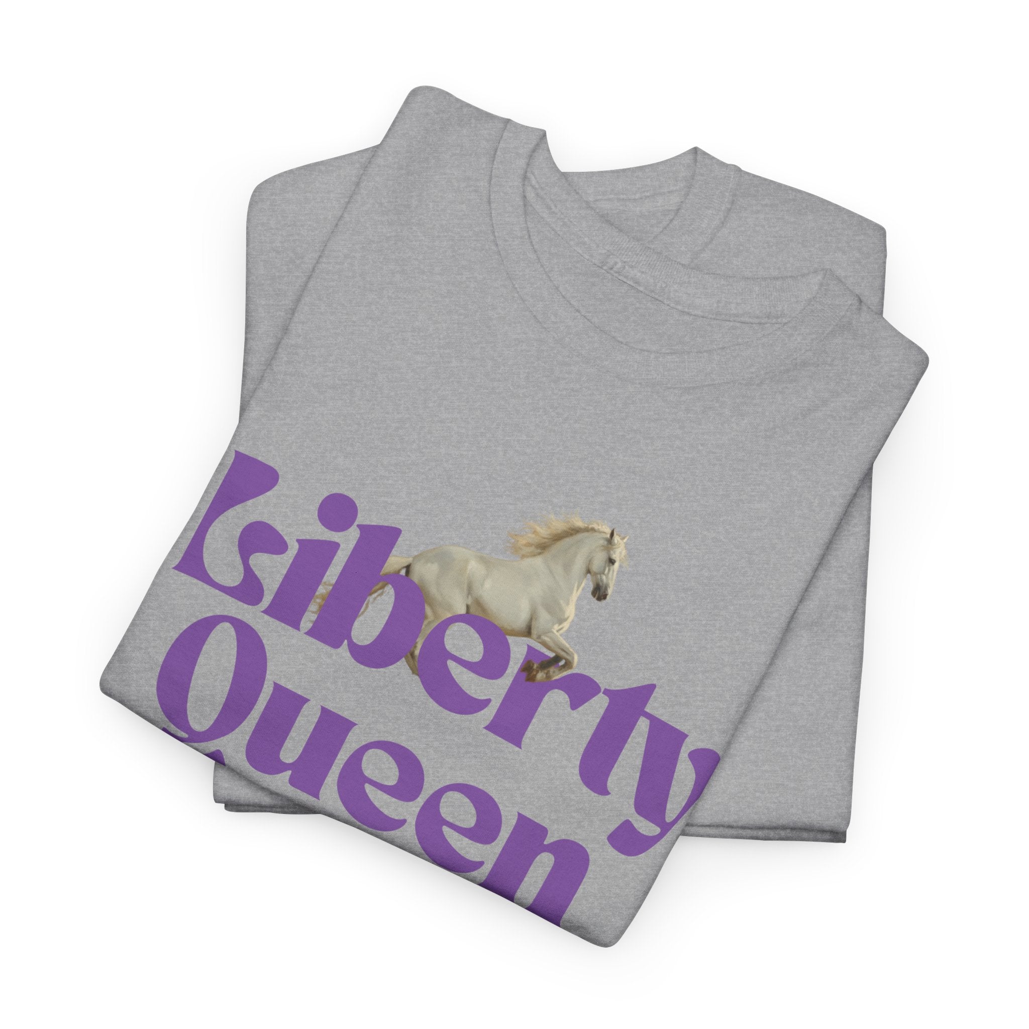 Liberty Queen, Y2K Horse Graphic T-Shirt
