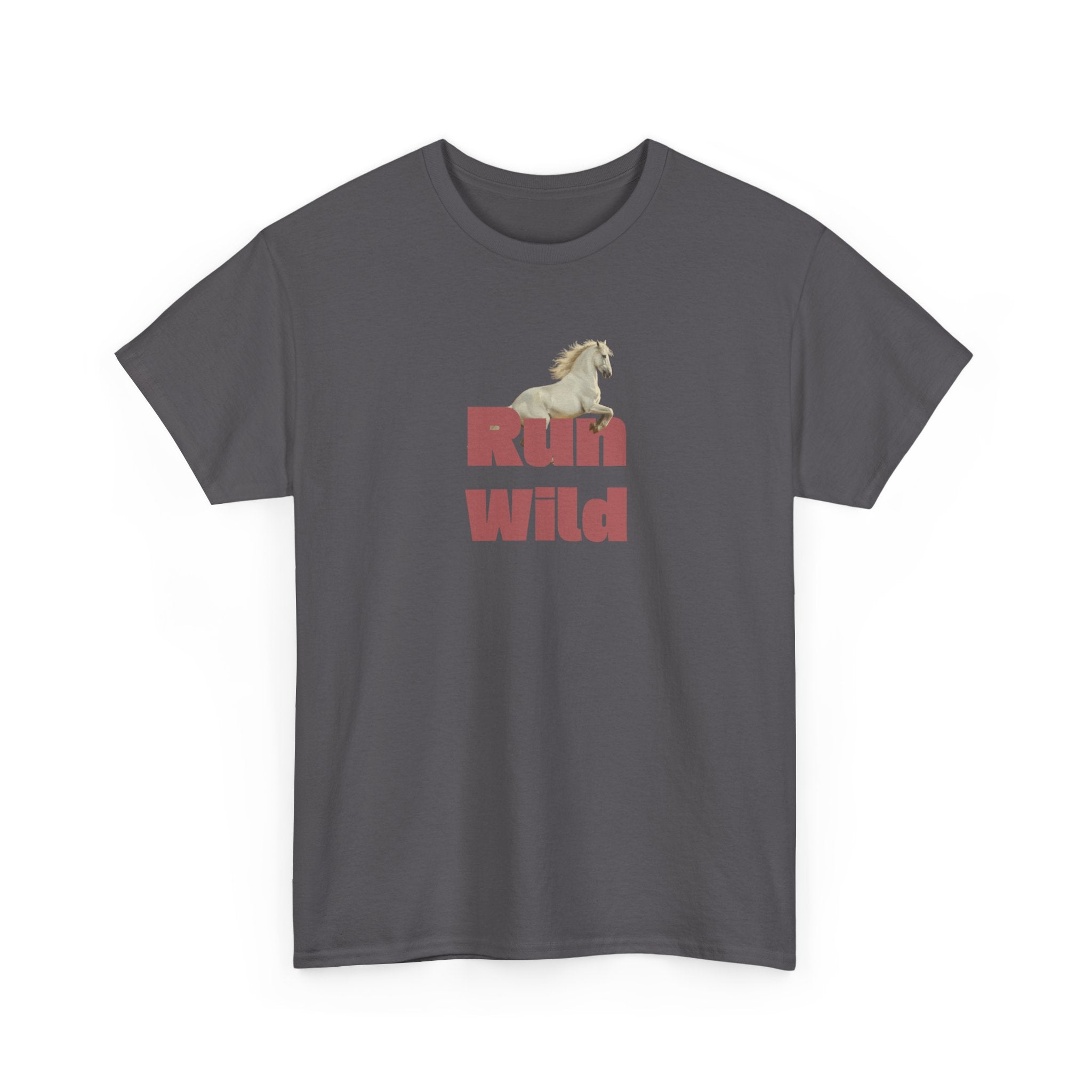 Run Wild, Graphic Horse T-Shirt