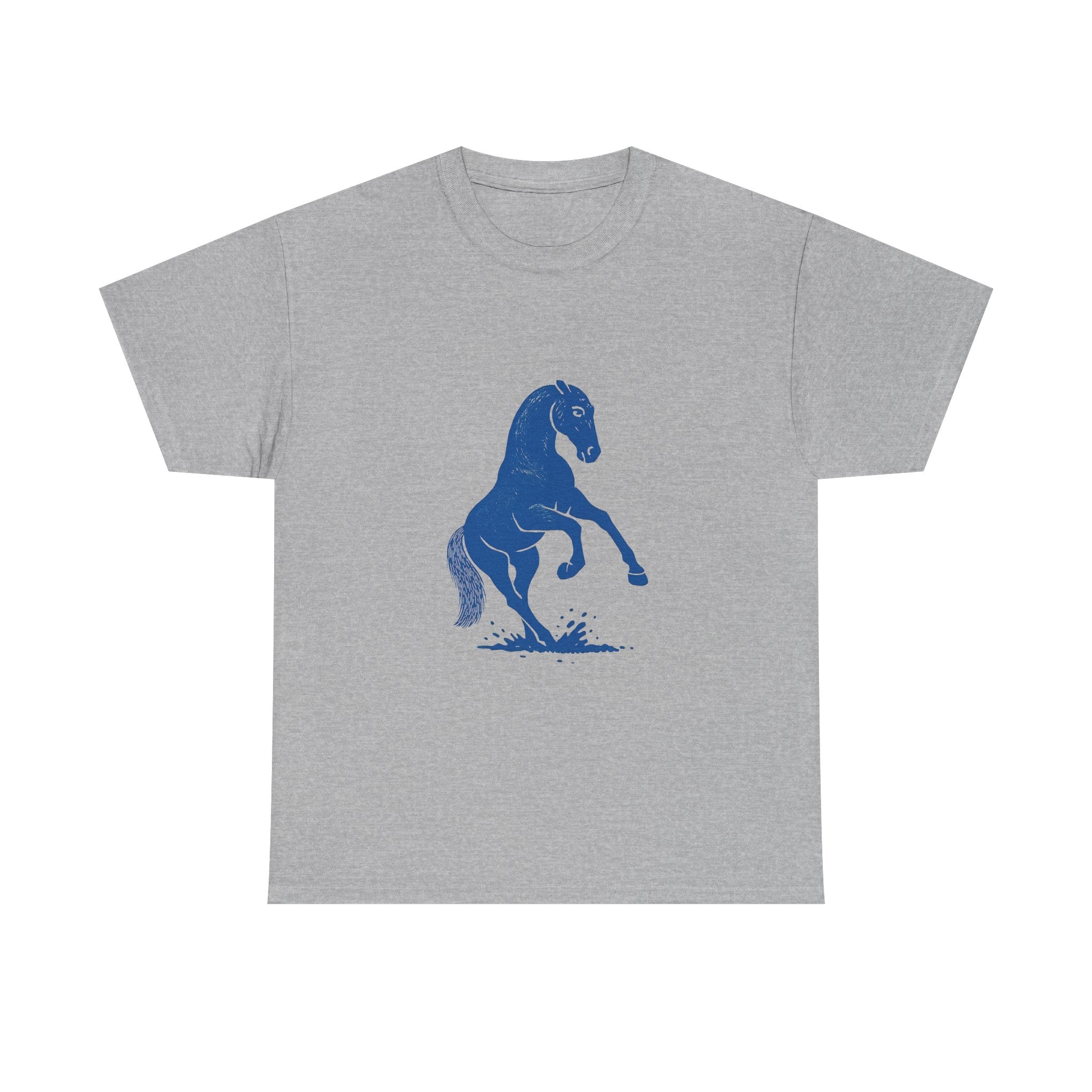 Blue Lusitano Horse T-Shirt