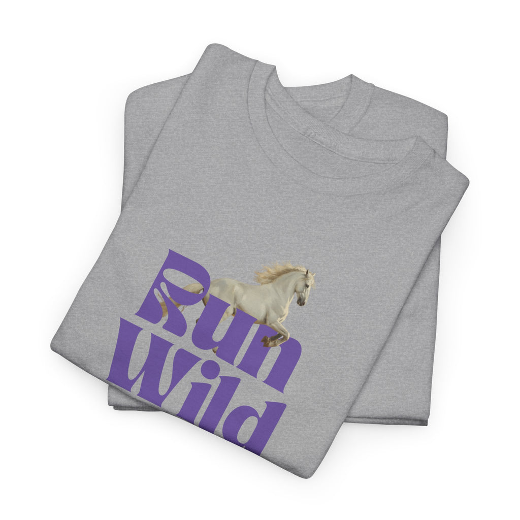 Run Wild, Horse Graphic T-Shirt
