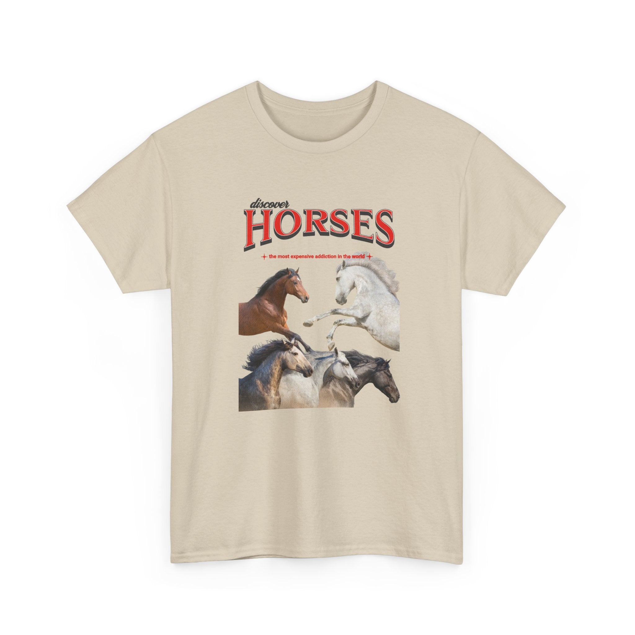Horses - The most expensive addiction, Graphic T-Shirt