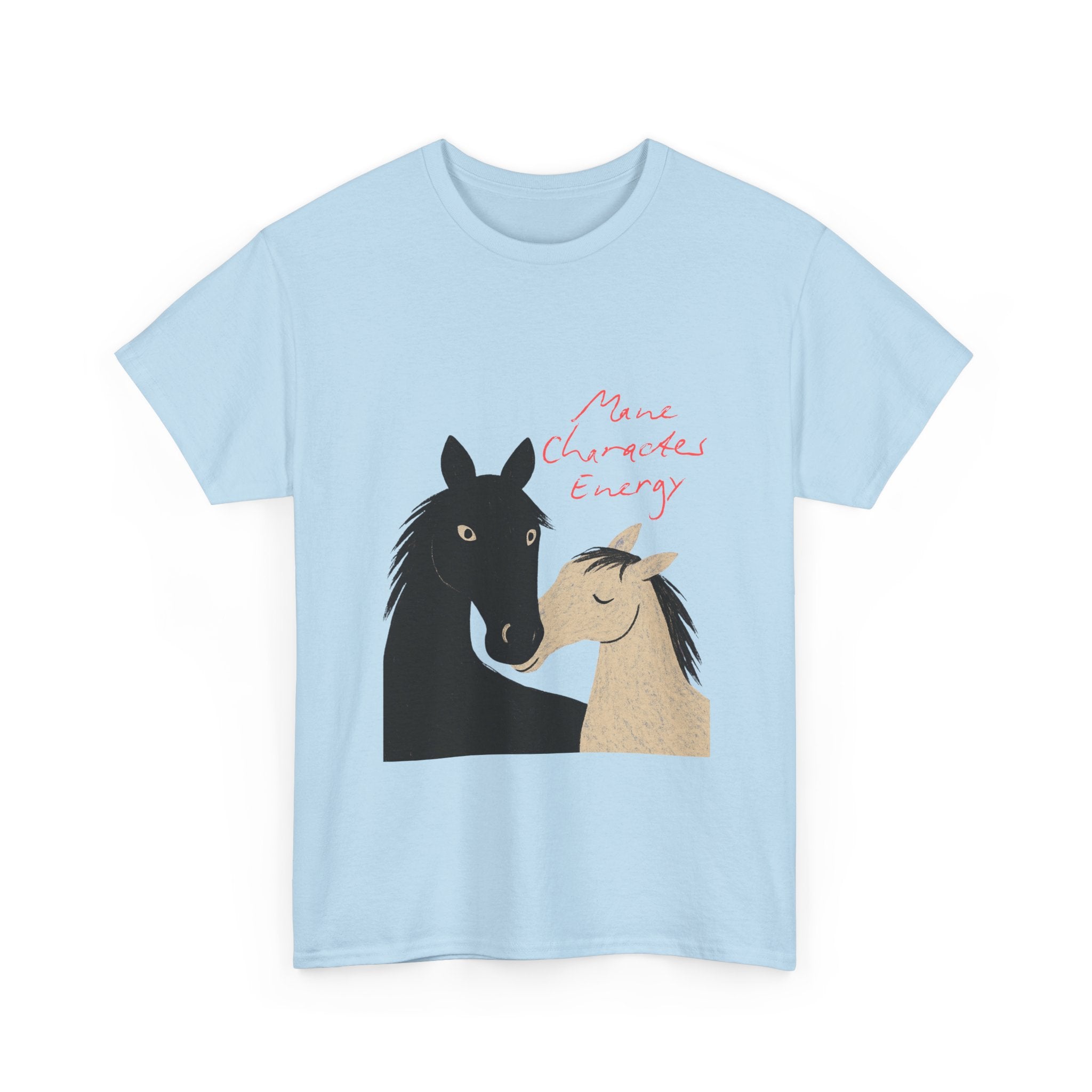 Mane Character Energy, Two Horses T-Shirt